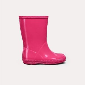 Hunter Kids' First Classic Gloss Rainboots